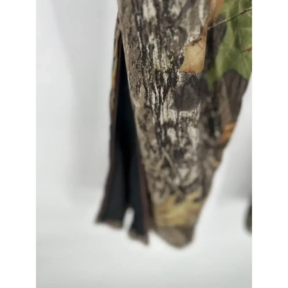 Gamehide Hush Hide Mens XL Camo Hunting Elastic Waist Pants Zip Snap Cuff